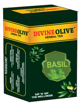 basil divine olive herbal tea