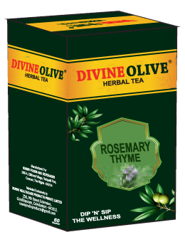 rosemary and thyme divine olive herbal tea